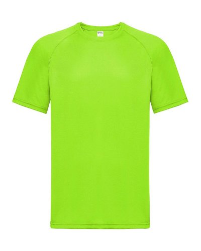 T-shirt sport Run Fluo Green