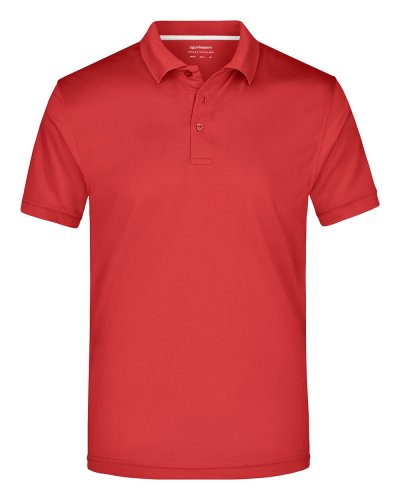 Polo Uomo High Performance - James & Nicholson Red