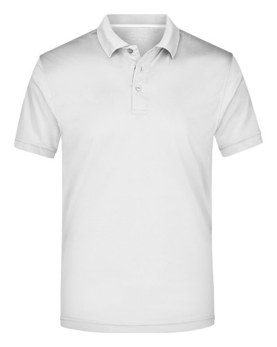 Polo Uomo High Performance - James & Nicholson White