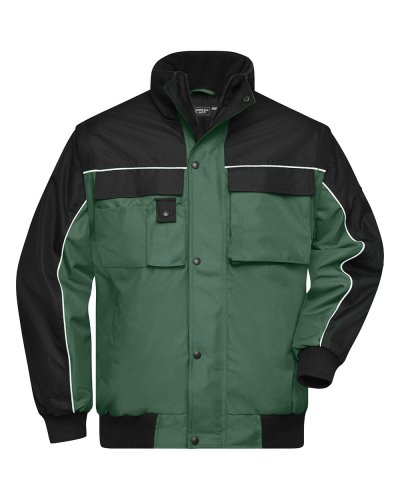 Workwear Jacket Dark-green/Black