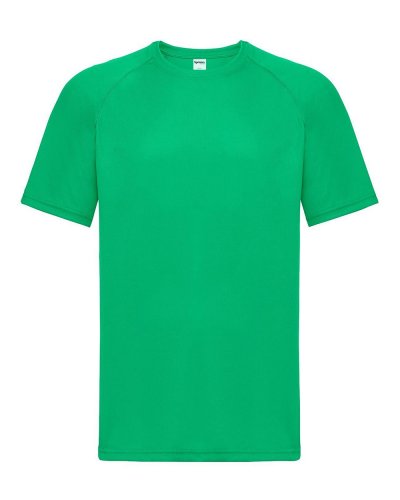 T-shirt sport Run Kelly green