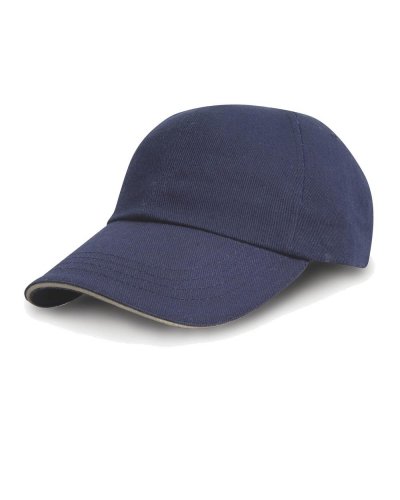 Cappellino in cotone pesante drill Navy Putty