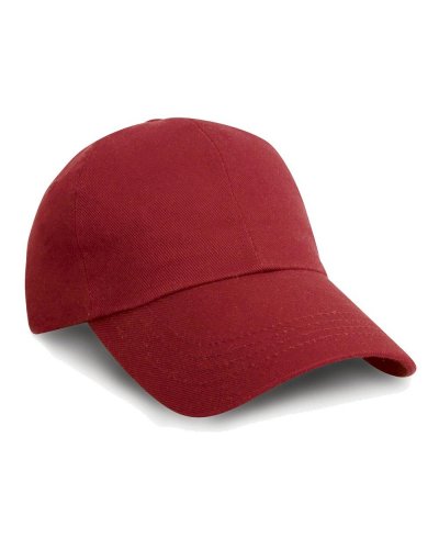 Cappellino in cotone Drill pesante Rosso