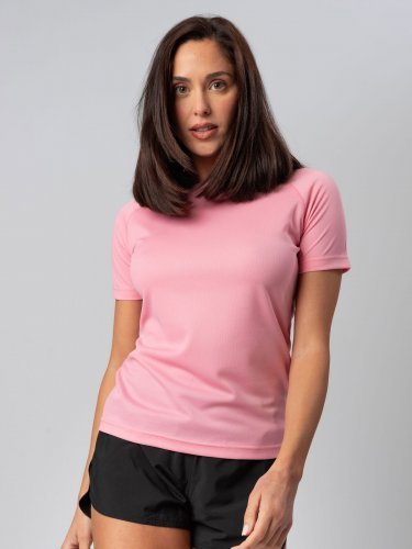 T-shirt Donna  Raglan, Poliestere Riciclato, Classic Fit