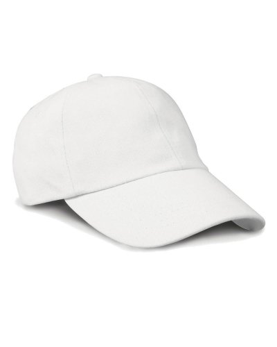 Cappellino in cotone pettinato Bianco