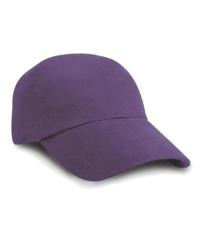Cappellino in cotone pettinato Purple
