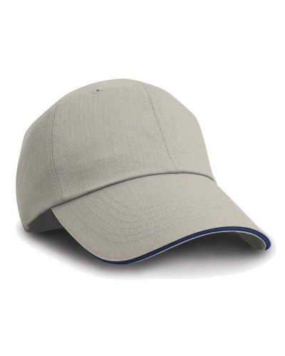 Cappellino Herringbone Taupe navy