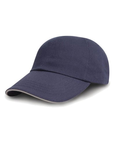 Cappellino cotone pettinato drill Navy Putty