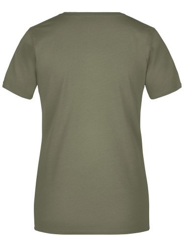 Damen T-Shirt aus 100% Baumwolle Basic Body Fit Rundhalsausschnitt 3XL
