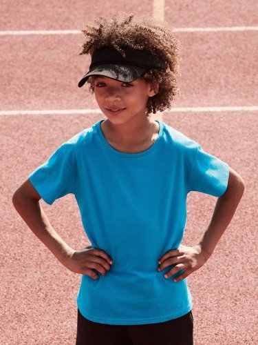 T-shirt bambino cotone ring-spun, slim fit