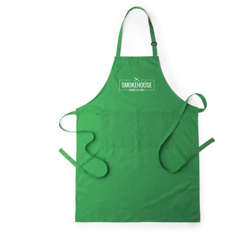 Delantal Konner TC colorido, ajustable, con doble bolsillo, 70x95 cm
