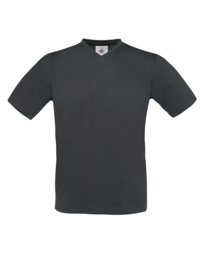 T-shirt con scollatura a v exact v neck Dark Grey