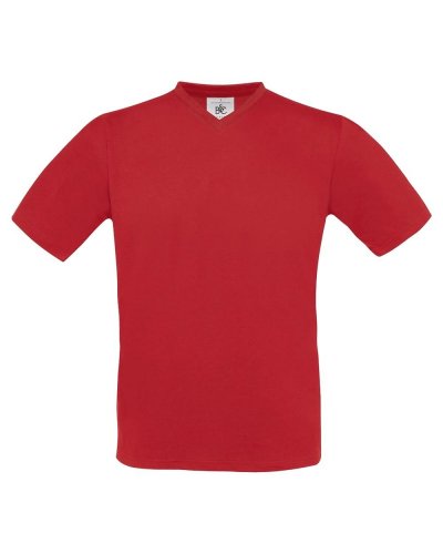 T-shirt con scollatura a v exact v neck Red