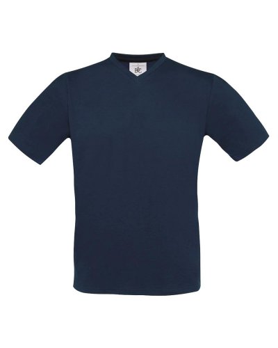 T-shirt con scollatura a v exact v neck Navy
