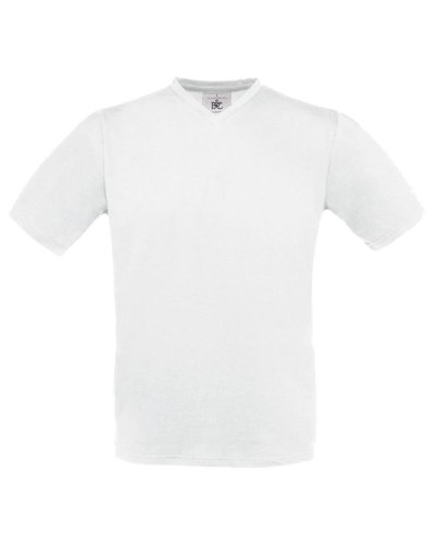 T-shirt con scollatura a v exact v neck White