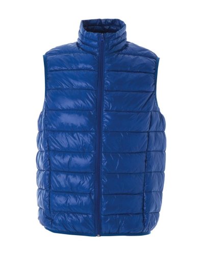 Gilet in nylon morbido e lucido Royal