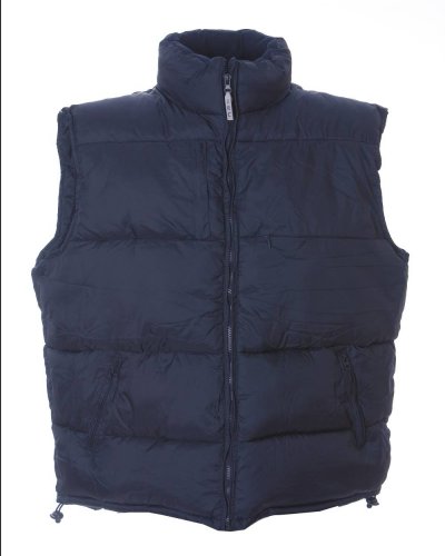 Gilet in nylon London Navy
