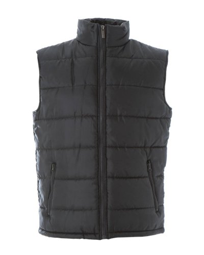 Gilet in nylon lucido impermeabile New Shanghai Navy