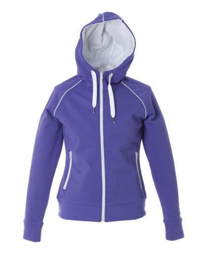 Felpa donna con cappuccio Siviglia Light Violet