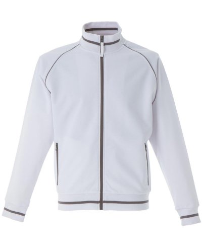 Felpa con zip Oporto White