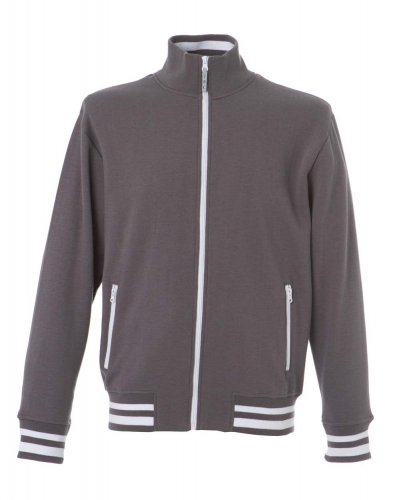 Felpa con zip New Arizona Grey