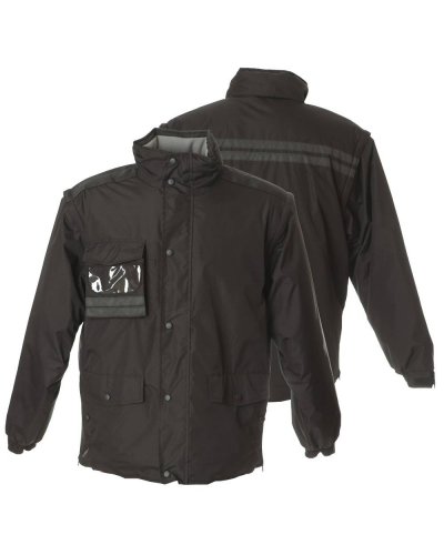 Giubbino con portabadge Monaco Black