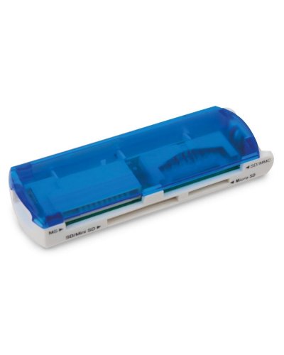 Lettore di schede 5 in 1 Blu