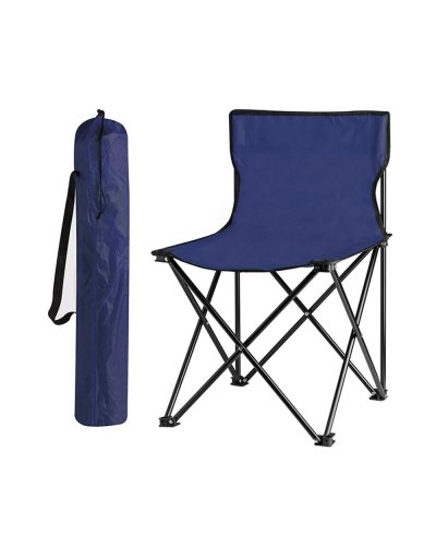 Sedia pieghevole con custodia Blu