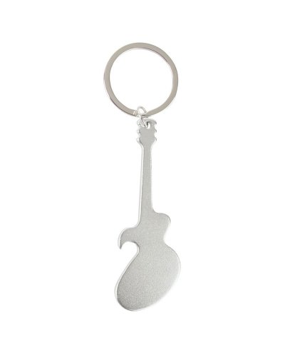 Portachiavi chitarra Argento