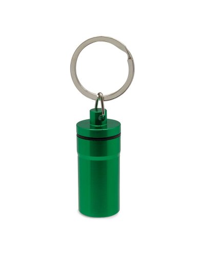 Portachiavi portapillole Verde
