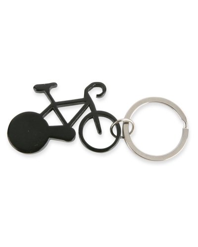Portachiavi bicicletta Nero