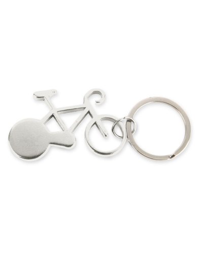 Portachiavi bicicletta Argento