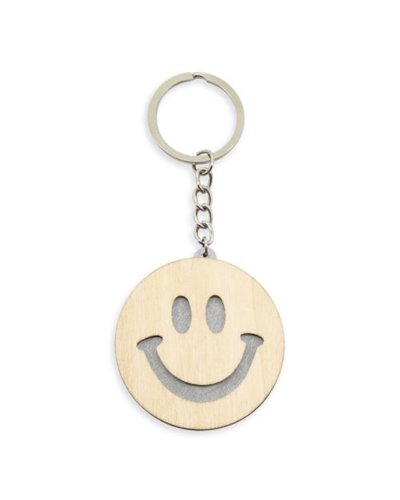Portachiavi smile Grigio