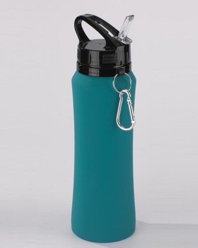Borraccia BPA Free 700 ml con moschettone
