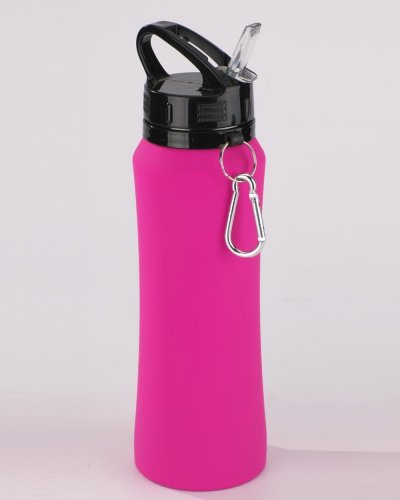 Borraccia BPA Free 700 ml con moschettone