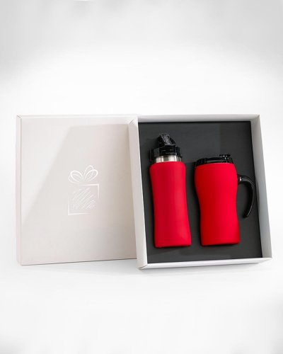 Set Tazza termica & Borraccia Red