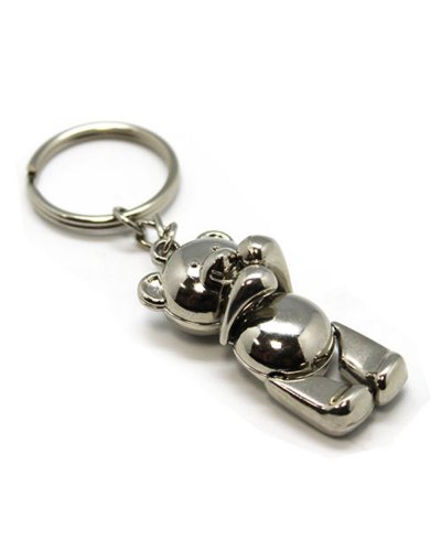 Portachiavi Metallico Teddy