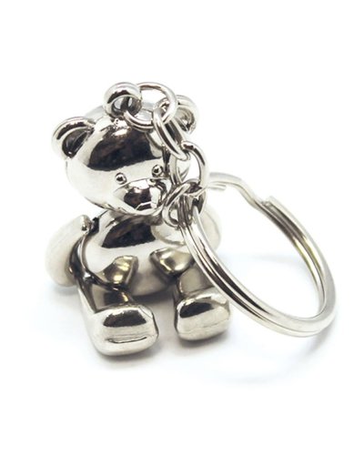 Portachiavi Metallico Teddy