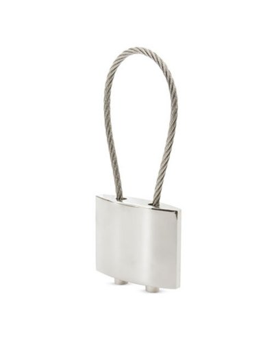 Portachiavi metallico lucchetto