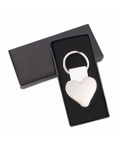 Portachiavi metallico cuore