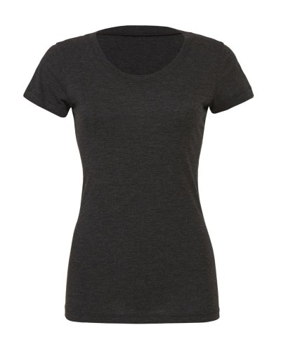 T-shirt girocollo Triblend Charcoal Black Triblend
