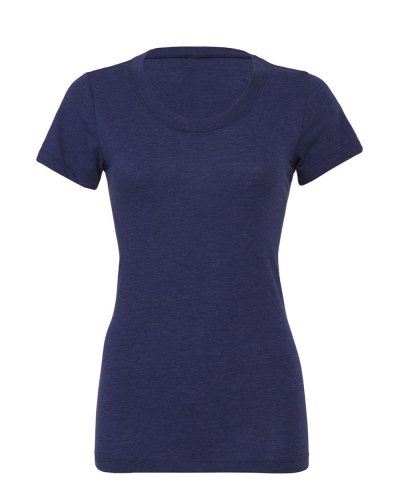T-shirt girocollo Triblend Navy Triblend