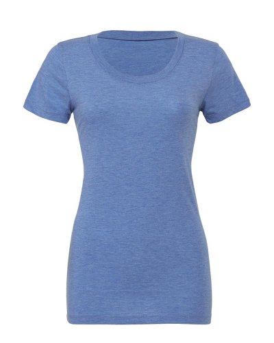 T-shirt girocollo Triblend Blue Triblend