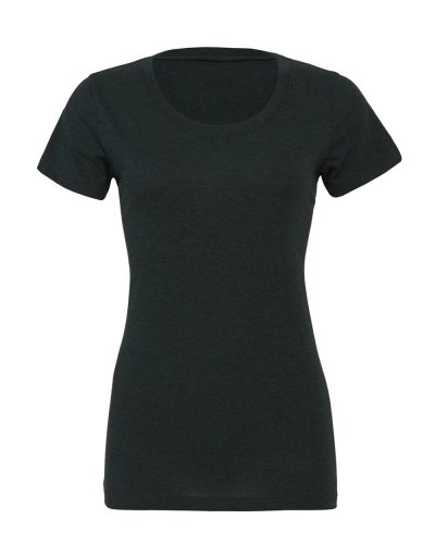 T-shirt girocollo Triblend Emerald Triblend