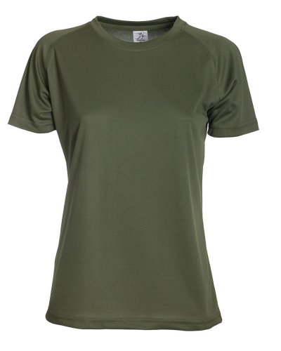 T-shirt Run T-Women Olive