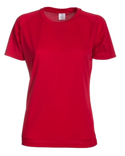 T-shirt Run T-Women Red