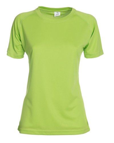 T-shirt Run T-Women Lime