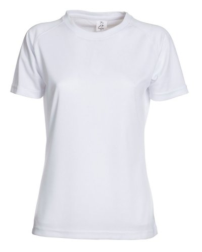 T-shirt Run T-Women White