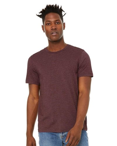 T-shirt unisex heather Heather Maroon