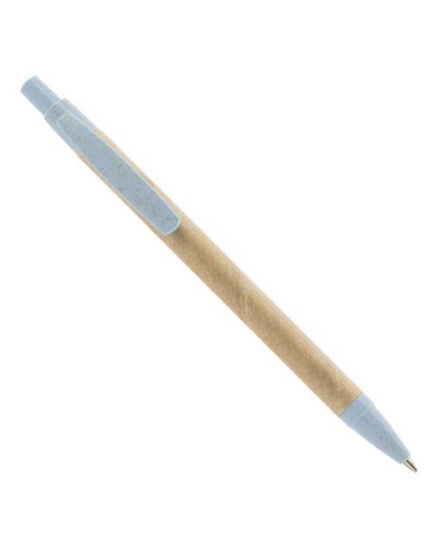 Penna in carta e plastica biodegrabile Blu